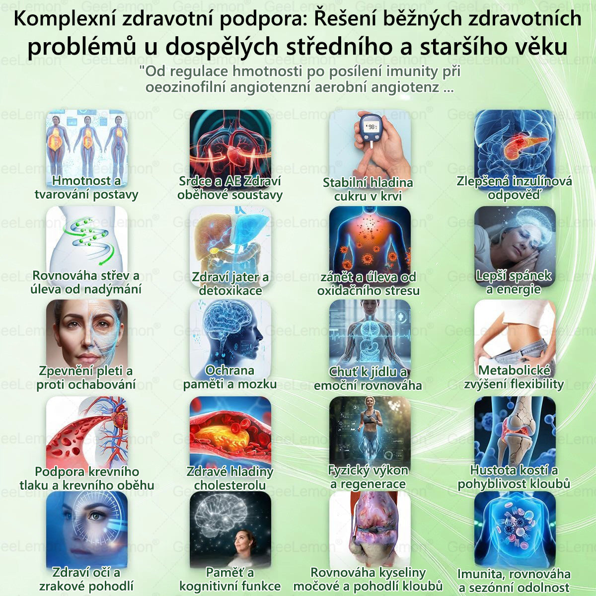💥🎁 𝐆𝐞𝑒𝑙𝑒𝐦𝐨𝐧® Glum𝐚𝐬𝐞tide 8 v 1 – Zeštíhlující nano mikrojihlový náplast 🇨🇿 Jen 1× denně ✅ Viditelné změny za 7 dní – na obezitu, kardiovaskulární zdraví, diabetes a kloubní problémy