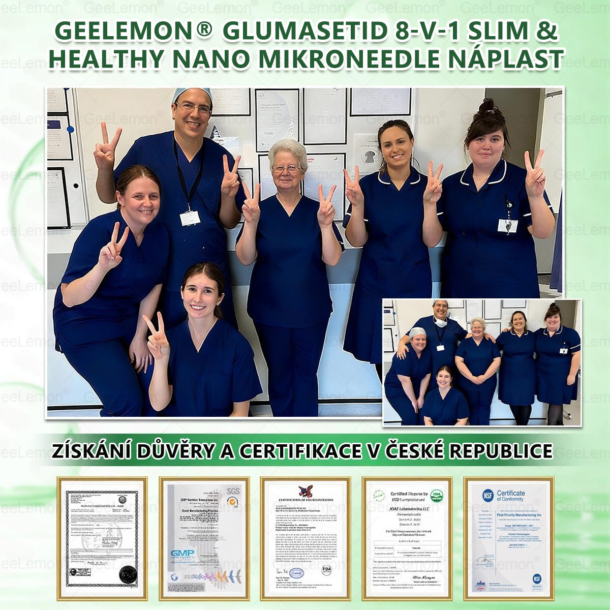 💥🎁 𝐆𝐞𝑒𝑙𝑒𝐦𝐨𝐧® Glum𝐚𝐬𝐞tide 8 v 1 – Zeštíhlující nano mikrojihlový náplast 🇨🇿 Jen 1× denně ✅ Viditelné změny za 7 dní – na obezitu, kardiovaskulární zdraví, diabetes a kloubní problémy