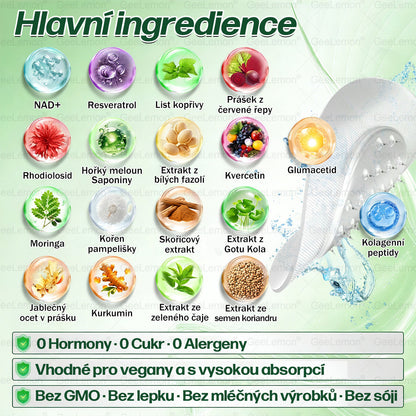💥🎁 𝐆𝐞𝑒𝑙𝑒𝐦𝐨𝐧® Glum𝐚𝐬𝐞tide 8 v 1 – Zeštíhlující nano mikrojihlový náplast 🇨🇿 Jen 1× denně ✅ Viditelné změny za 7 dní – na obezitu, kardiovaskulární zdraví, diabetes a kloubní problémy