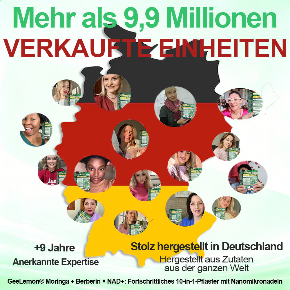 🩸Offizieller schwedischer shop 🇸🇪 | Geelemon® Advanced Nano System einmal täglich pflege
