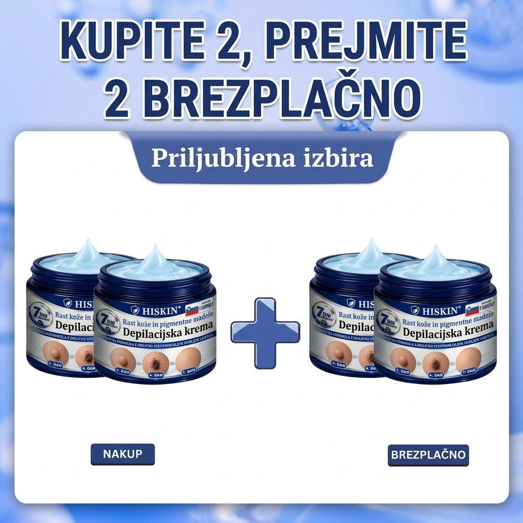 HISKIN® 7-dnevna krema proti kožnim izrastkom in pigmentnim madežem (Neboleča nega – brez brazgotin)🎉