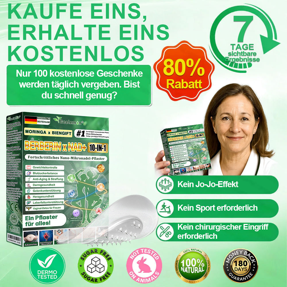 🩸Offizieller schwedischer shop 🇸🇪 | Geelemon® Advanced Nano System einmal täglich pflege