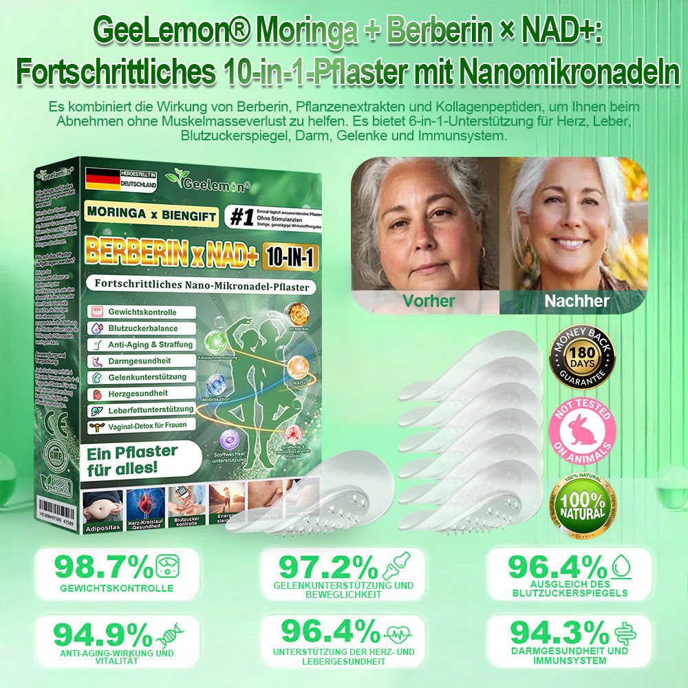 🩸Offizieller schwedischer shop 🇸🇪 | Geelemon® Advanced Nano System einmal täglich pflege