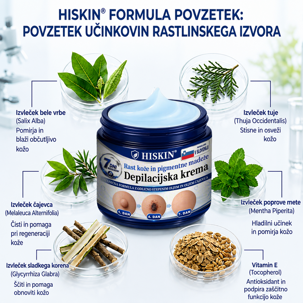 HISKIN® 7-dnevna krema proti kožnim izrastkom in pigmentnim madežem (Neboleča nega – brez brazgotin)🎉