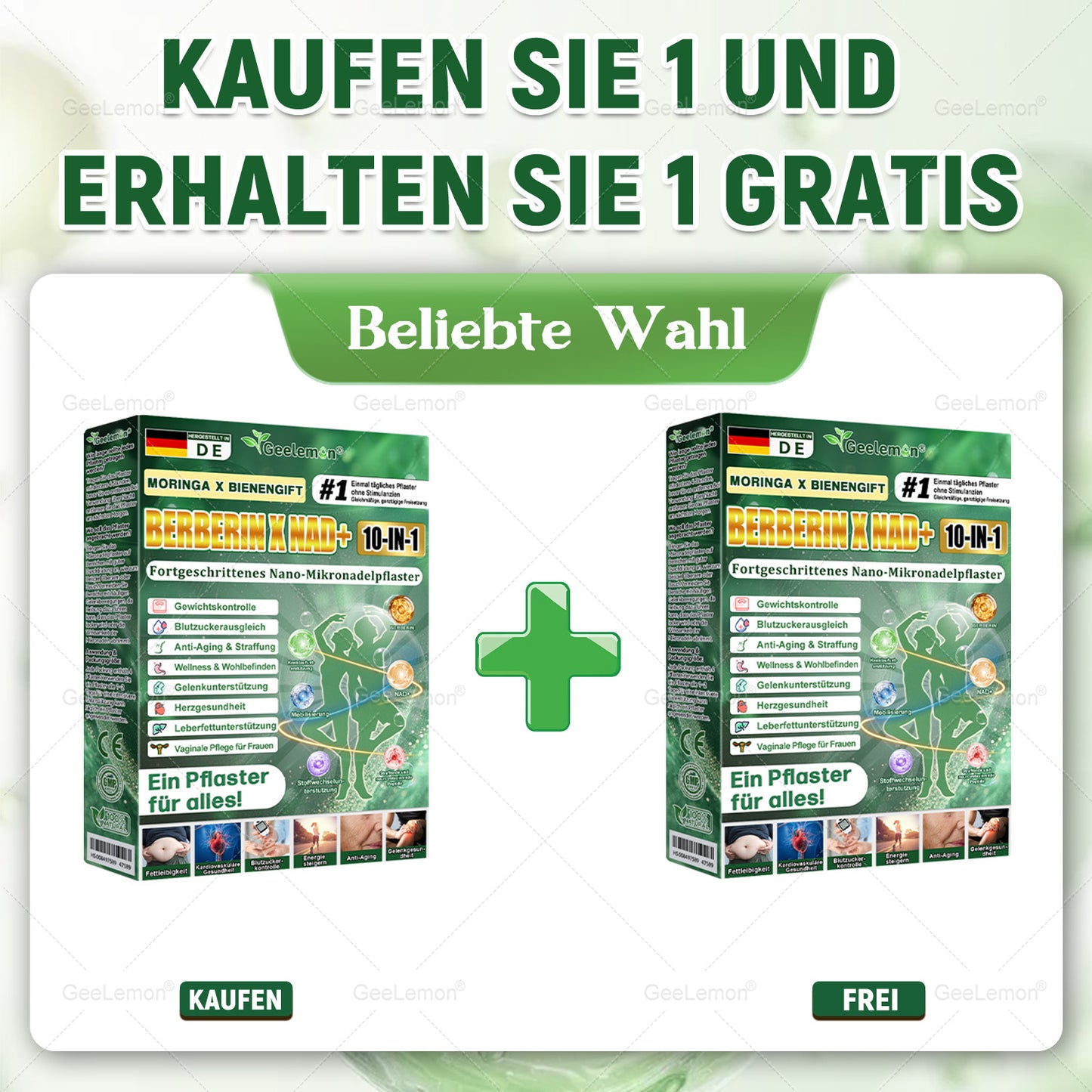 🩸Offizieller schwedischer shop 🇸🇪 | Geelemon® Advanced Nano System einmal täglich pflege